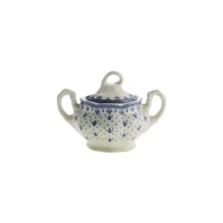 La Cartuja de Sevilla Azucarero colección Flor de Lis Azul > Azucareros