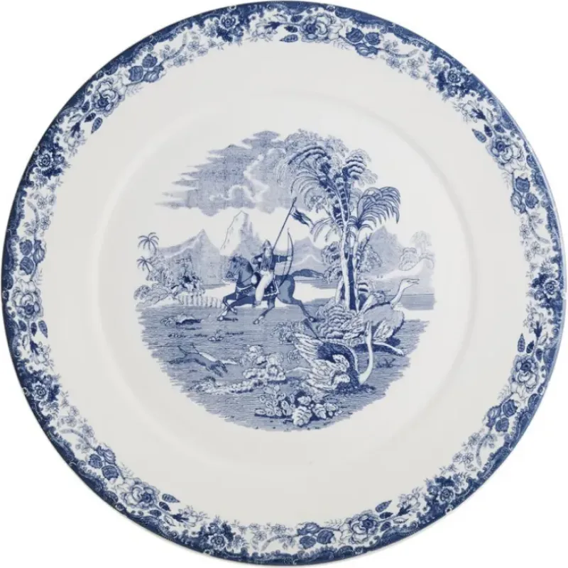 La Cartuja de Sevilla Bajo-plato colección Ceilán > Platos