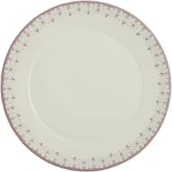 La Cartuja de Sevilla Bajo-plato colección Flor de Lis Rosa > Platos