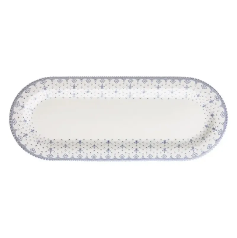 La Cartuja de Sevilla Bandeja de boles Asia Flor de Lis Azul > Fuentes Y Ensaladeras|Boles Y Tazas De Consomé
