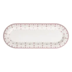La Cartuja de Sevilla Bandeja de boles Asia Flor de Lis Rosa > Fuentes Y Ensaladeras|Boles Y Tazas De Consomé