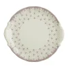 La Cartuja de Sevilla Bandeja de pastas colección Flor de Lis Rosa > Bandejas De Pastas