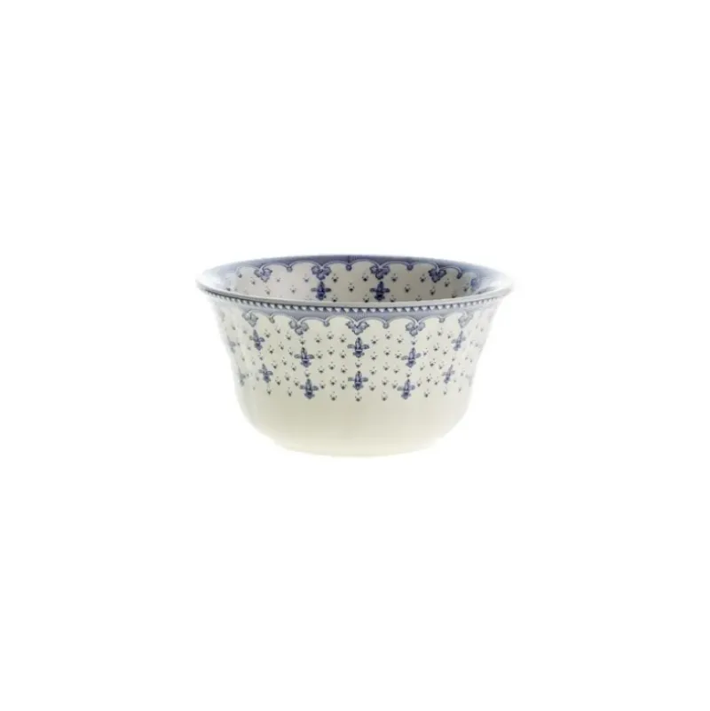 La Cartuja de Sevilla Bol clásico colección Flor de Lis Azul tamaño pequeño > Boles Y Tazas De Consomé