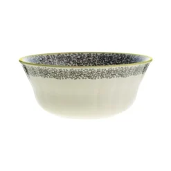 La Cartuja de Sevilla Bol clásico colección Negro Vistas Yellow by Aaron Stewart tamaño grande > Boles Y Tazas De Consomé