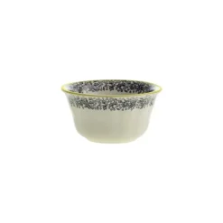 La Cartuja de Sevilla Bol clásico colección Negro Vistas Yellow by Aaron Stewart tamaño pequeño > Boles Y Tazas De Consomé