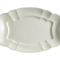 La Cartuja de Sevilla Fuente colección Imperio Blanca tamaño grande > Fuentes Y Ensaladeras