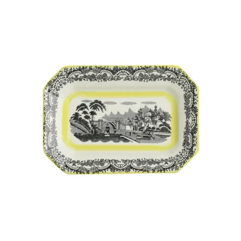 La Cartuja de Sevilla Fuente colección Negro Vistas Yellow by Aaron Stewart tamaño mini > Fuentes Y Ensaladeras