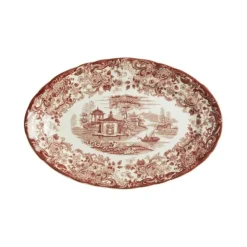 La Cartuja de Sevilla Fuente colección 202 Rosa tamaño pequeño > Fuentes Y Ensaladeras