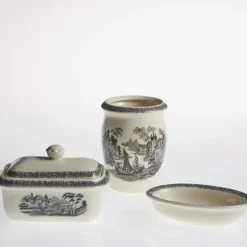 La Cartuja de Sevilla Juego de baño colección Negro Vistas > Baño