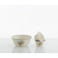 La Cartuja de Sevilla Juego de boles clásicos de 13 piezas colección Canasto Floral > Set Y Servicios|Boles Y Tazas De Consomé