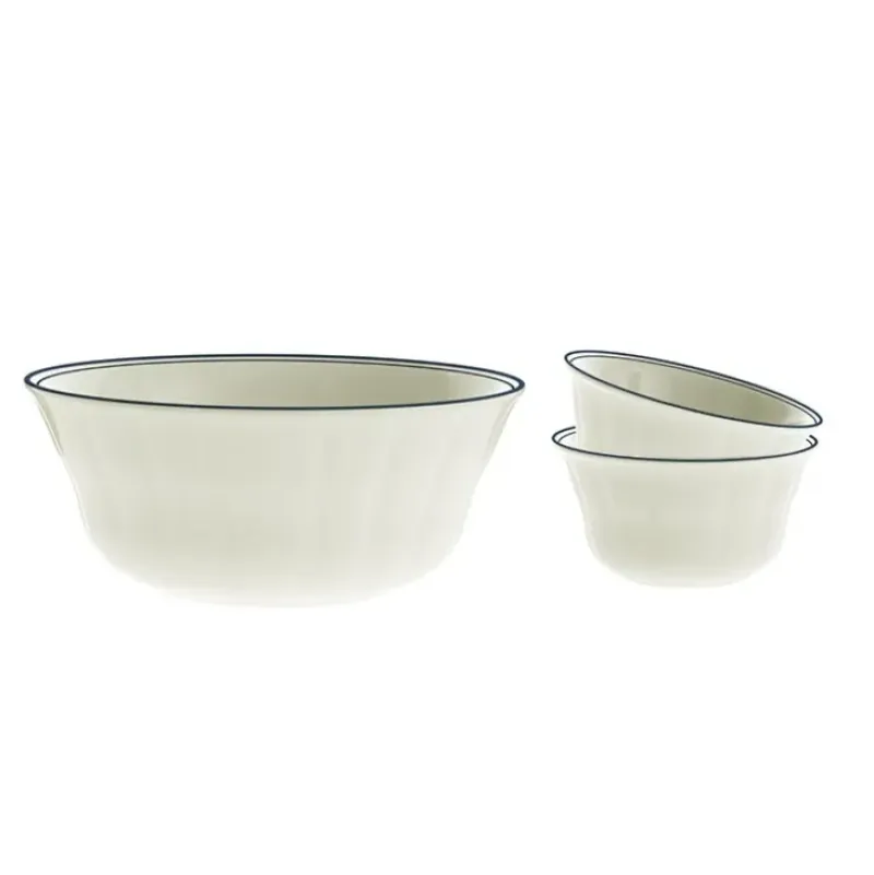 La Cartuja de Sevilla Juego de boles clásicos de 13 piezas colección Basic Line Blue > Set Y Servicios|Boles Y Tazas De Consomé