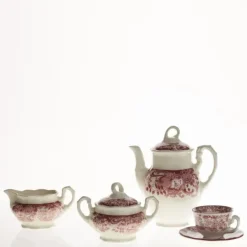 La Cartuja de Sevilla Juego de café de 15 piezas colección 202 Rosa > Juegos De Café