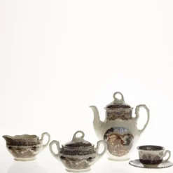 La Cartuja de Sevilla Juego de café de 27 piezas colección Viejo Molino > Juegos De Café