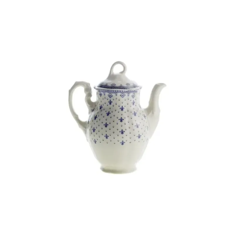 La Cartuja de Sevilla Juego de café de 15 piezas colección Flor de Lis Azul > Juegos De Café