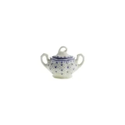 La Cartuja de Sevilla Juego de café de 15 piezas colección Flor de Lis Azul > Juegos De Café