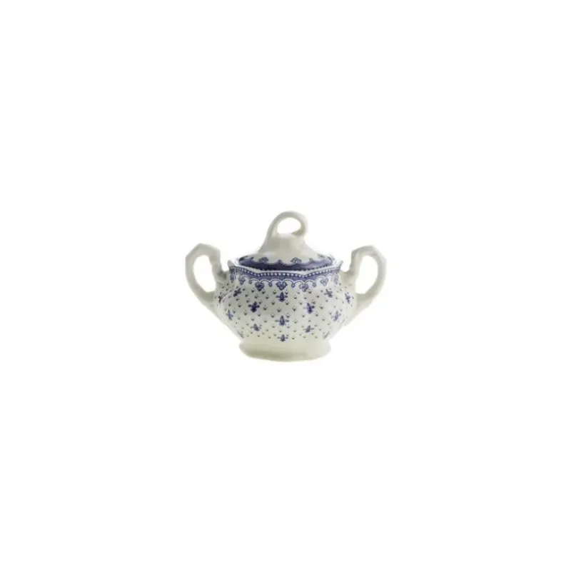 La Cartuja de Sevilla Juego de café de 15 piezas colección Flor de Lis Azul > Juegos De Café
