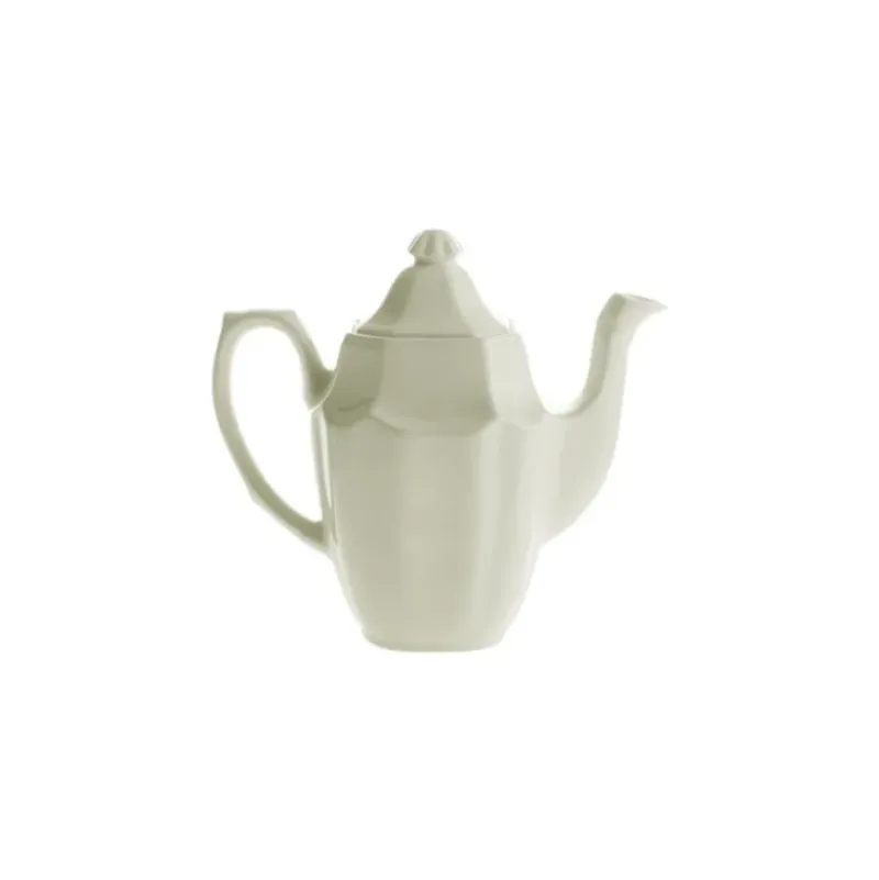 La Cartuja de Sevilla Juego de café de 27 piezas colección Ochavada Blanca > Juegos De Café