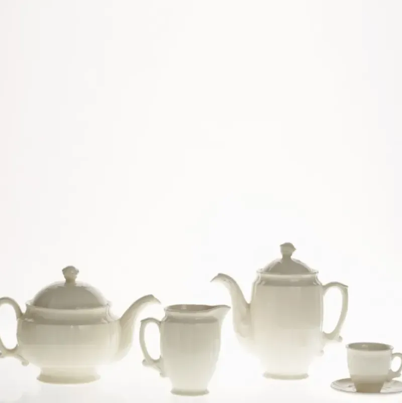 La Cartuja de Sevilla Juego de café de 27 piezas colección Imperio Blanca > Juegos De Café