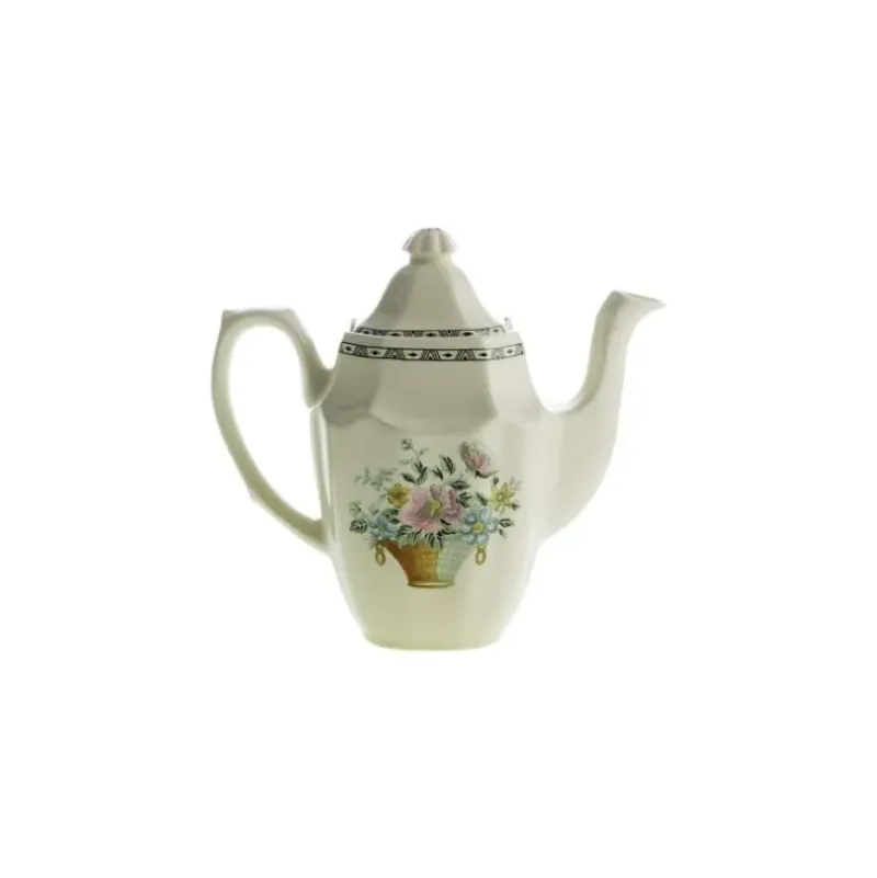 La Cartuja de Sevilla Juego de café de 15 piezas colección Canasto Floral > Juegos De Café