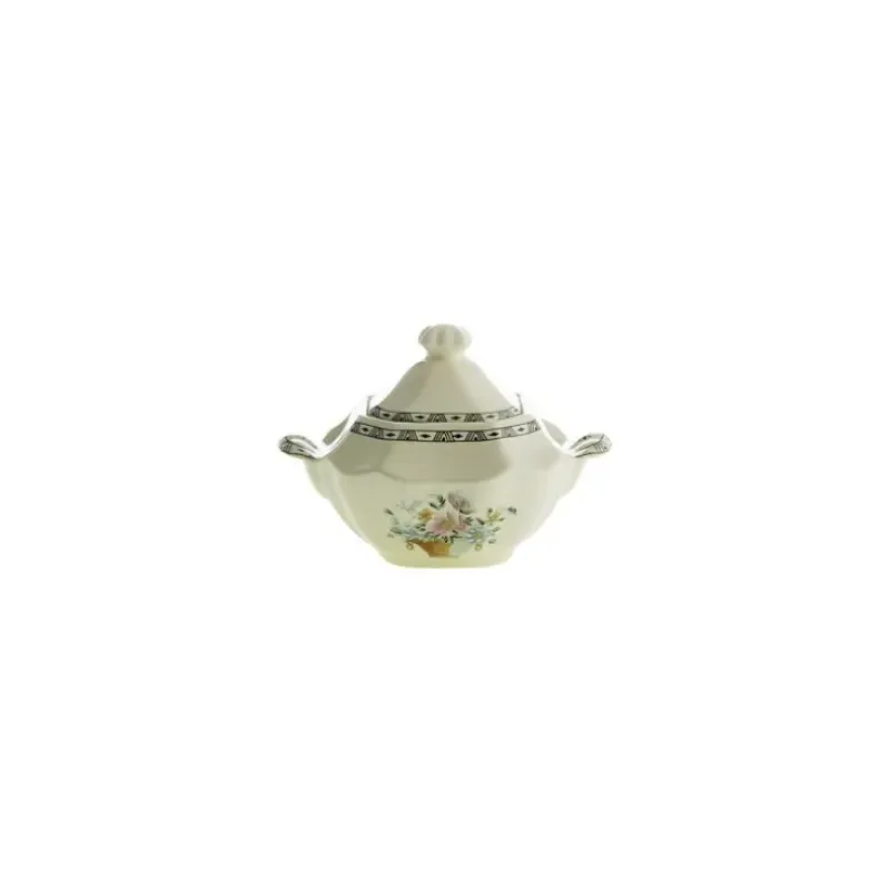La Cartuja de Sevilla Juego de café de 15 piezas colección Canasto Floral > Juegos De Café