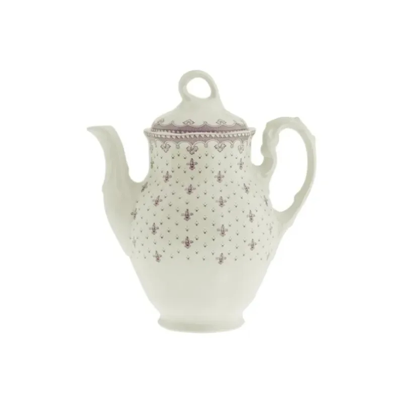 La Cartuja de Sevilla Juego de café de 15 piezas colección Flor de Lis Rosa > Juegos De Café