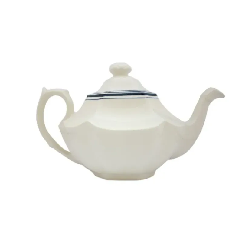 La Cartuja de Sevilla Juego de té de 27 piezas colección Basic Line Blue > Juegos De Té
