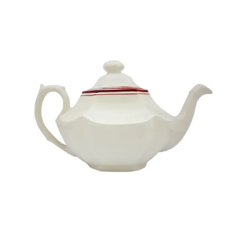 La Cartuja de Sevilla Juego de té de 40 piezas colección Basic Line Red > Juegos De Té