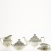 La Cartuja de Sevilla Juego de té de 15 piezas colección Canasto Floral > Juegos De Té