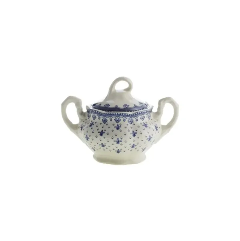 La Cartuja de Sevilla Juego de té de 15 piezas colección Flor de Lis Azul > Juegos De Té