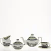 La Cartuja de Sevilla Juego de té de 15 piezas colección Negro Vistas Yellow by Aaron Stewart > Juegos De Té