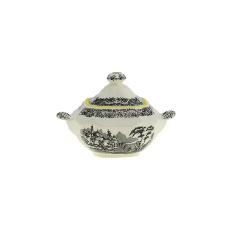 La Cartuja de Sevilla Juego de té de 15 piezas colección Negro Vistas Yellow by Aaron Stewart > Juegos De Té