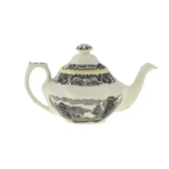 La Cartuja de Sevilla Juego de té de 40 piezas colección Negro Vistas Yellow by Aaron Stewart > Juegos De Té