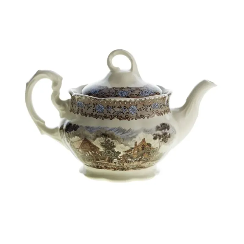 La Cartuja de Sevilla Juego de té de 40 piezas colección Viejo Molino > Juegos De Té
