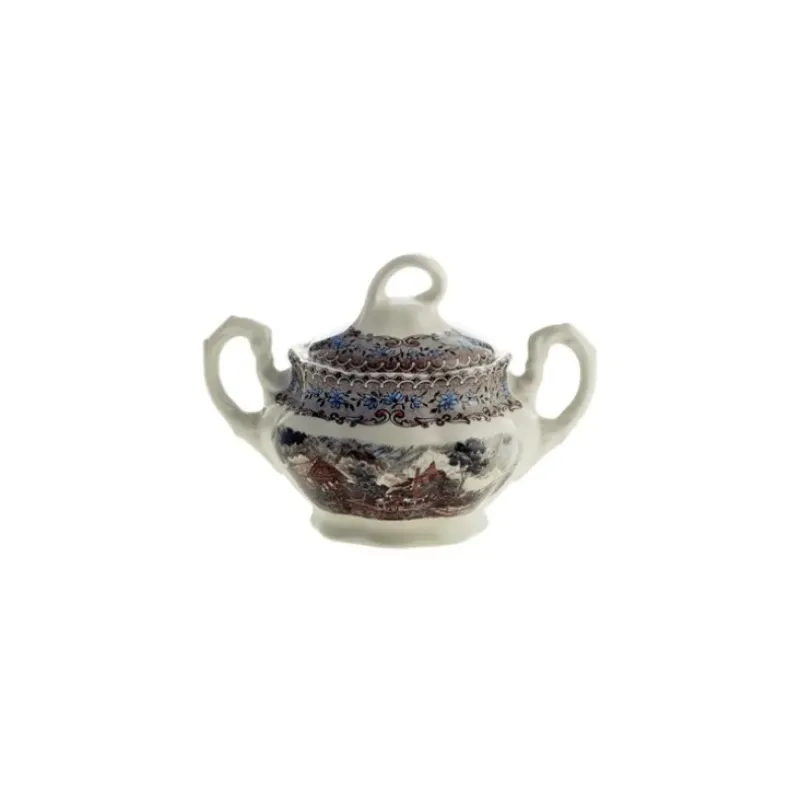 La Cartuja de Sevilla Juego de té de 40 piezas colección Viejo Molino > Juegos De Té