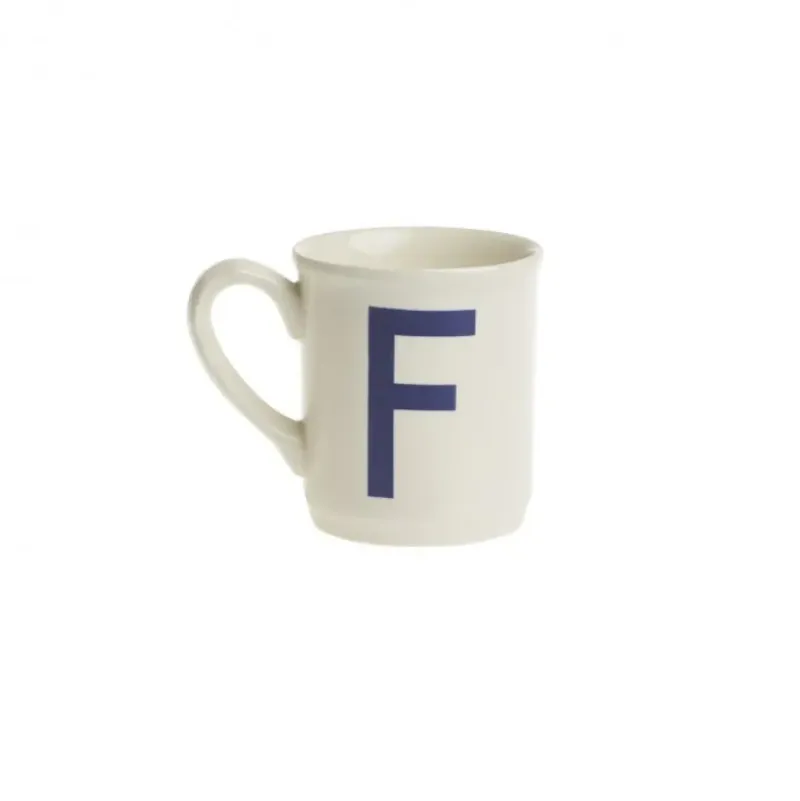 La Cartuja de Sevilla Mug colección Alfabeto letra F > Mugs|Mugs
