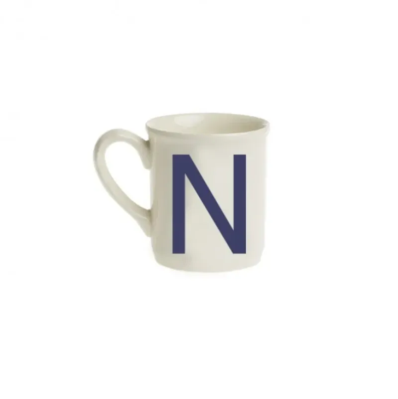 La Cartuja de Sevilla Mug colección Alfabeto letra N > Mugs|Mugs