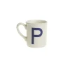 La Cartuja de Sevilla Mug colección Alfabeto letra P > Mugs|Mugs