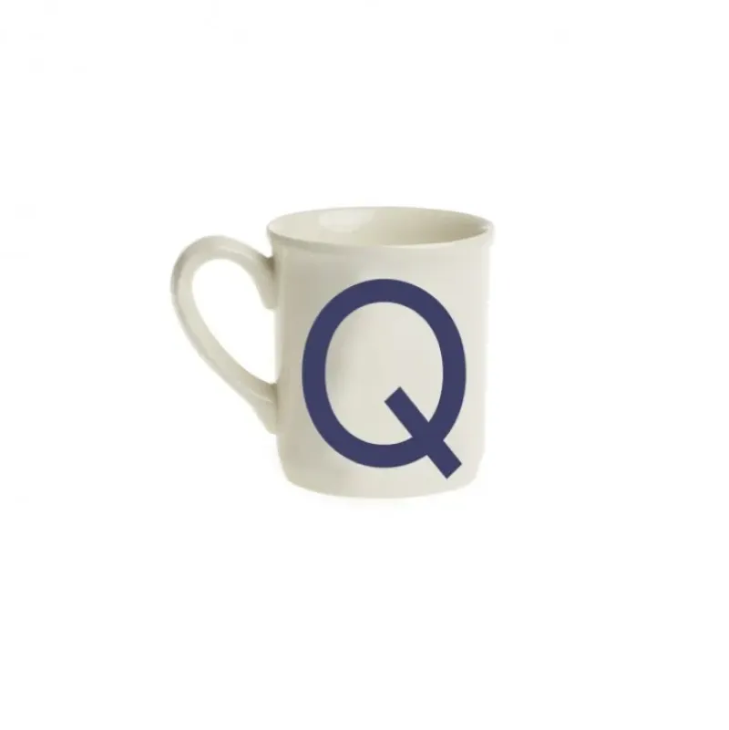 La Cartuja de Sevilla Mug colección Alfabeto letra Q > Mugs|Mugs