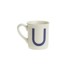 La Cartuja de Sevilla Mug colección Alfabeto letra U > Mugs|Mugs