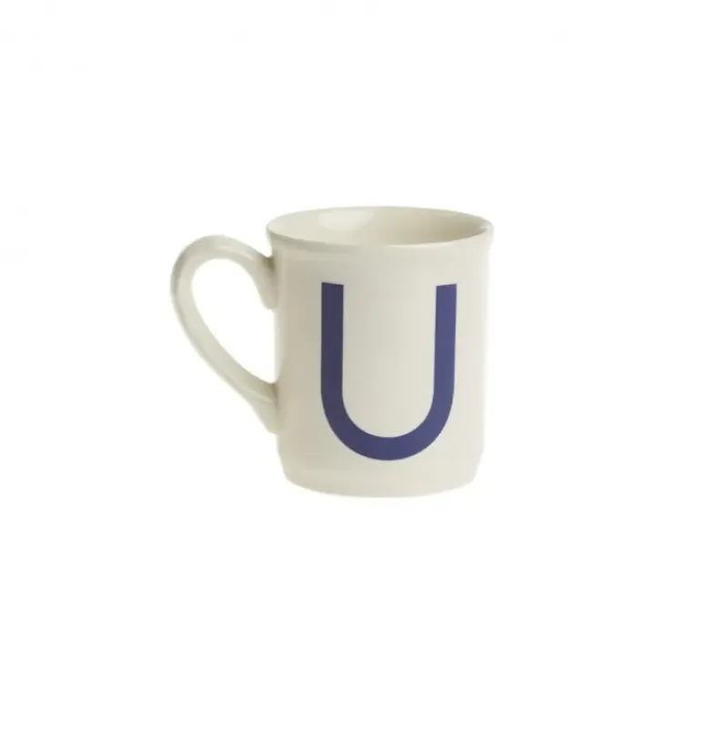 La Cartuja de Sevilla Mug colección Alfabeto letra U > Mugs|Mugs