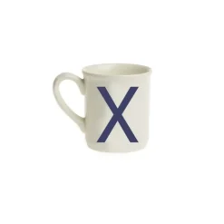 La Cartuja de Sevilla Mug colección Alfabeto letra X > Mugs|Mugs