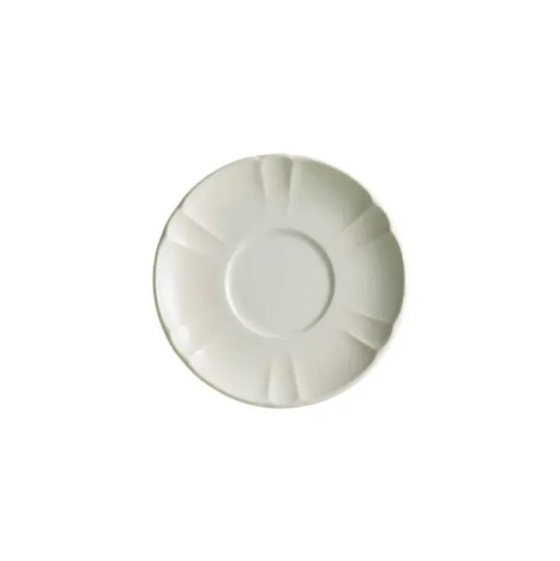 La Cartuja de Sevilla Platillo de café colección Imperio Blanca > Platos