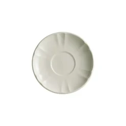 La Cartuja de Sevilla Platillo de té colección Imperio Blanca > Platos