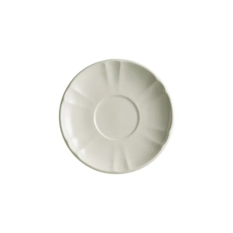 La Cartuja de Sevilla Platillo de té colección Imperio Blanca > Platos