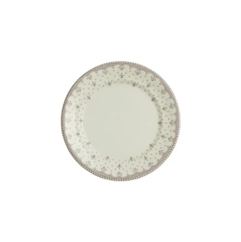 La Cartuja de Sevilla Plato de pan colección Flor de Lis Rosa > Platos