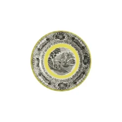 La Cartuja de Sevilla Plato de pan colección Negro Vistas Yellow by Aaron Stewart > Platos