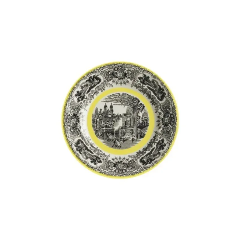 La Cartuja de Sevilla Plato de pastas colección Negro Vistas Yellow by Aaron Stewart Home > Platos