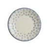 La Cartuja de Sevilla Plato de postre colección Flor de Lis Azul > Platos