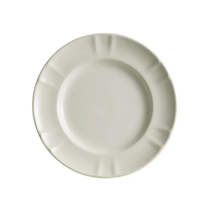 La Cartuja de Sevilla Plato de postre colección Imperio Blanca > Platos
