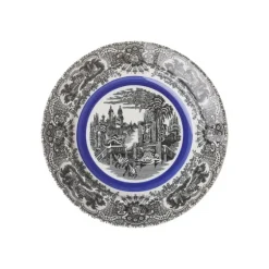 La Cartuja de Sevilla Plato de postre colección Negro Vistas  Blue by Aaron Stewart > Platos